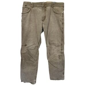Kuhl Ryder Pants Men's 38x31‎ Brown Vintage Patina Dye Hiking Utility Workwear